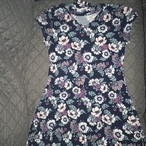Famous Pink | Fit and Flare Dress | Floral | L